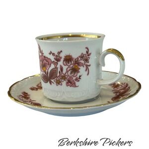 Mitterteich Bavaria tea/coffee cup and saucer‎